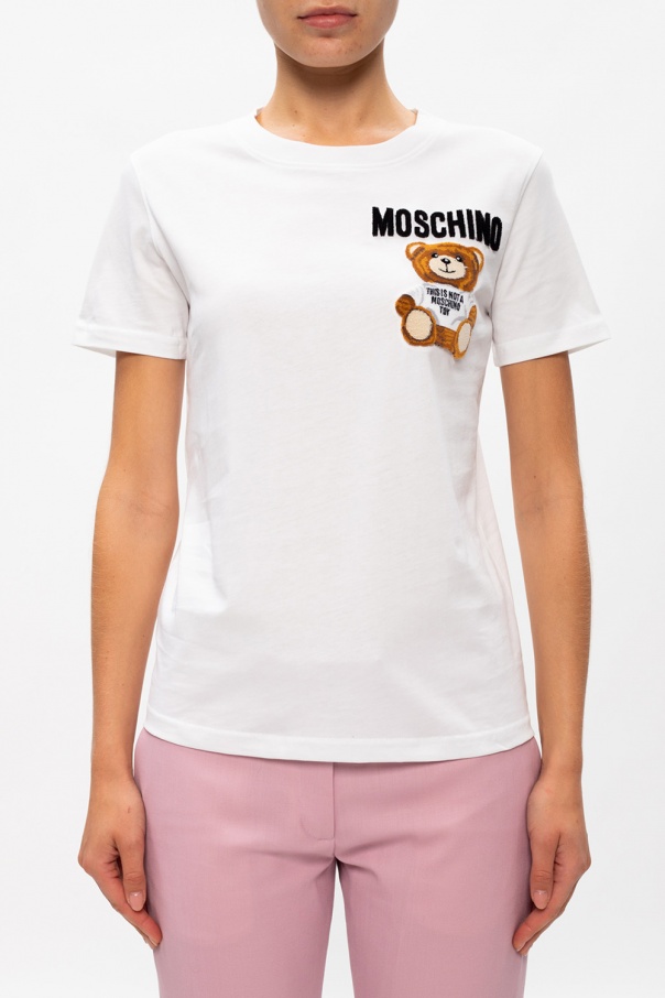 shirt with logo | Moschino T | IetpShops - Women's Clothing